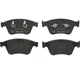 Purchase Top-Quality Front Semi Metallic Pads by BREMBO - P50105 pa4