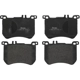Purchase Top-Quality Front Semi Metallic Pads by BREMBO - P50111 pa3