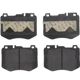 Purchase Top-Quality Front Semi Metallic Pads by BREMBO - P50120 pa3