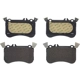 Purchase Top-Quality Front Semi Metallic Pads by BREMBO - P50121 pa3