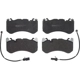 Purchase Top-Quality Front Semi Metallic Pads by BREMBO - P50127 pa3