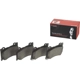 Purchase Top-Quality Front Semi Metallic Pads by BREMBO - P56089 pa2