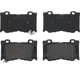 Purchase Top-Quality Front Semi Metallic Pads by BREMBO - P56089 pa4