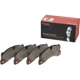 Purchase Top-Quality Front Semi Metallic Pads by BREMBO - P65017 pa2