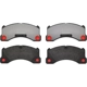 Purchase Top-Quality Front Semi Metallic Pads by BREMBO - P65017 pa3