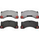 Purchase Top-Quality Front Semi Metallic Pads by BREMBO - P65017 pa4