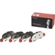 Purchase Top-Quality Front Semi Metallic Pads by BREMBO - P65019 pa1