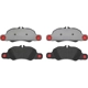 Purchase Top-Quality Front Semi Metallic Pads by BREMBO - P65019 pa3