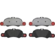 Purchase Top-Quality Front Semi Metallic Pads by BREMBO - P65019 pa4