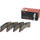 Purchase Top-Quality Front Semi Metallic Pads by BREMBO - P65026 pa2