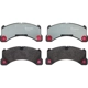Purchase Top-Quality Front Semi Metallic Pads by BREMBO - P65026 pa5