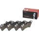 Purchase Top-Quality Front Semi Metallic Pads by BREMBO - P85065 pa2