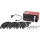 Purchase Top-Quality Front Semi Metallic Pads by BREMBO - P85098 pa5
