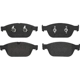 Purchase Top-Quality Front Semi Metallic Pads by BREMBO - P85128 pa2