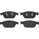 Purchase Top-Quality Front Semi Metallic Pads by BREMBO - P85128 pa3