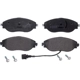 Purchase Top-Quality Front Semi Metallic Pads by BREMBO - P85131 pa4