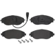 Purchase Top-Quality Front Semi Metallic Pads by BREMBO - P85144 pa5