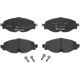 Purchase Top-Quality Front Semi Metallic Pads by BREMBO - P85147 pa3
