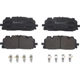Purchase Top-Quality Front Semi Metallic Pads by BREMBO - P85165 pa3