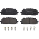 Purchase Top-Quality Front Semi Metallic Pads by BREMBO - P85165 pa4
