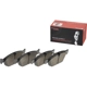 Purchase Top-Quality Front Semi Metallic Pads by BREMBO - P86027 pa2