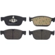 Purchase Top-Quality Front Semi Metallic Pads by BREMBO - P86027 pa3