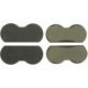 Purchase Top-Quality CENTRIC PARTS - 102.00190 - Front Semi Metallic Pads pa11