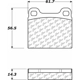 Purchase Top-Quality Front Semi Metallic Pads by CENTRIC PARTS - 102.00310 pa5