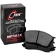 Purchase Top-Quality Front Semi Metallic Pads by CENTRIC PARTS - 102.00310 pa8