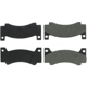 Purchase Top-Quality Front Semi Metallic Pads by CENTRIC PARTS - 102.00850 pa2