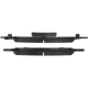 Purchase Top-Quality Front Semi Metallic Pads by CENTRIC PARTS - 102.01530 pa1