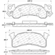 Purchase Top-Quality Front Semi Metallic Pads by CENTRIC PARTS - 102.01530 pa12