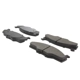 Purchase Top-Quality Front Semi Metallic Pads by CENTRIC PARTS - 102.01580 pa2