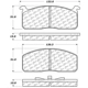 Purchase Top-Quality Plaquettes avant semi-métallique par CENTRIC PARTS - 102.01970 pa5