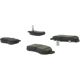 Purchase Top-Quality Front Semi Metallic Pads by CENTRIC PARTS - 102.02750 pa2