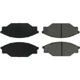 Purchase Top-Quality Front Semi Metallic Pads by CENTRIC PARTS - 102.03030 pa1