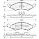 Purchase Top-Quality Front Semi Metallic Pads by CENTRIC PARTS - 102.03240 pa10