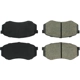 Purchase Top-Quality Front Semi Metallic Pads by CENTRIC PARTS - 102.03890 pa4