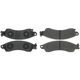 Purchase Top-Quality Front Semi Metallic Pads by CENTRIC PARTS - 102.04120 pa9