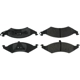 Purchase Top-Quality Front Semi Metallic Pads by CENTRIC PARTS - 102.04210 pa3