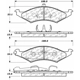 Purchase Top-Quality Front Semi Metallic Pads by CENTRIC PARTS - 102.04210 pa6