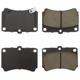 Purchase Top-Quality Front Semi Metallic Pads by CENTRIC PARTS - 102.04660 pa7