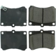 Purchase Top-Quality Front Semi Metallic Pads by CENTRIC PARTS - 102.04730 pa4