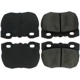 Purchase Top-Quality Front Semi Metallic Pads by CENTRIC PARTS - 102.05201 pa4