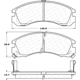 Purchase Top-Quality Plaquettes avant semi-métallique par CENTRIC PARTS - 102.05300 pa7