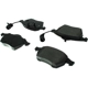 Purchase Top-Quality Front Semi Metallic Pads by CENTRIC PARTS - 102.05550 pa4