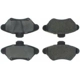 Purchase Top-Quality Front Semi Metallic Pads by CENTRIC PARTS - 102.06000 pa8