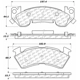 Purchase Top-Quality Front Semi Metallic Pads by CENTRIC PARTS - 102.06140 pa4