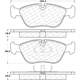 Purchase Top-Quality Front Semi Metallic Pads by CENTRIC PARTS - 102.06180 pa8