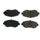 Purchase Top-Quality Front Semi Metallic Pads by CENTRIC PARTS - 102.06190 pa3